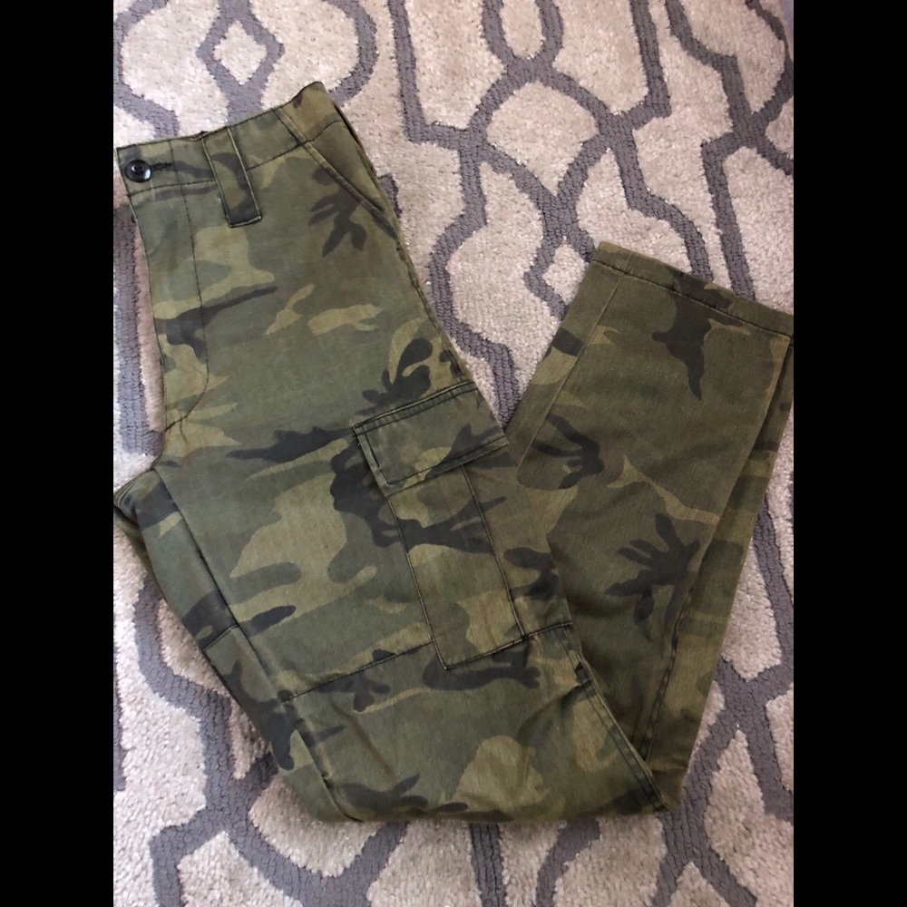 Camo Print Cargo Pants!